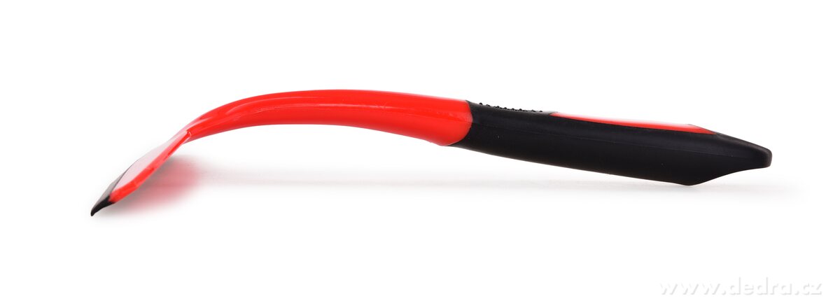 GoEco®, Stěrka na okna, skla & zrcadla 22 cm, protiskluzová rukojeť, červená – náhled 4 | Grand Móda