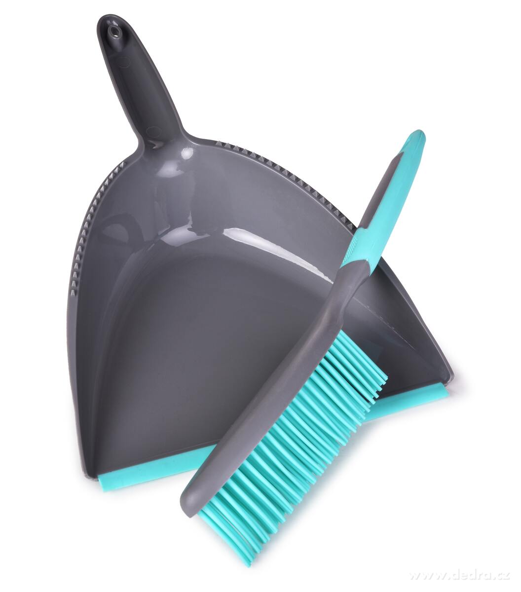 GoEco®, Smetáček a lopatka se silikonovými štětinami, 34 cm, dlouhá životnost & snadná údržba, mintový – náhled 4 | Grand Móda