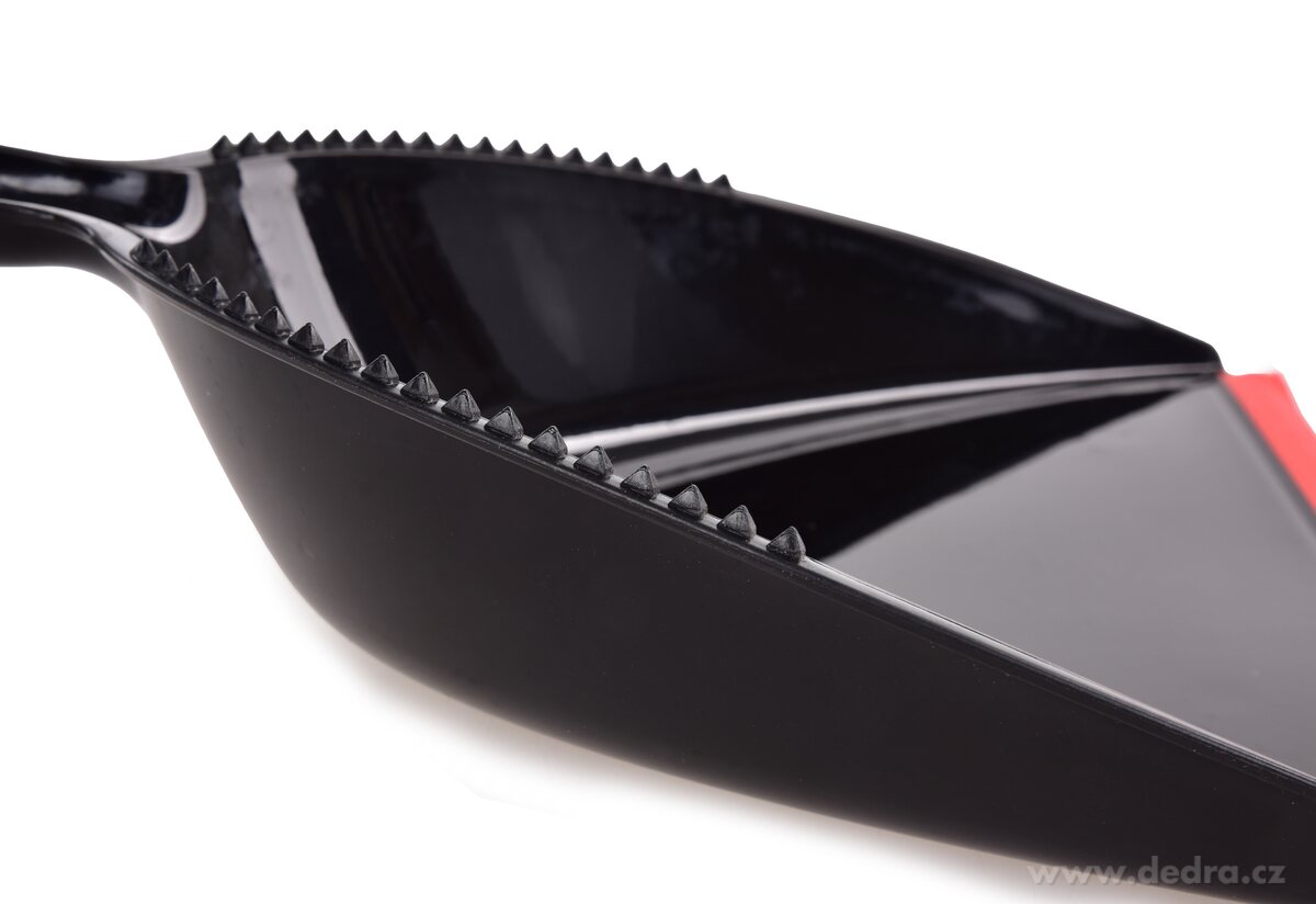 GoEco®, Smetáček a lopatka se silikonovými štětinami, 34 cm, dlouhá životnost & snadná údržba, červený – náhled 6 | Grand Móda