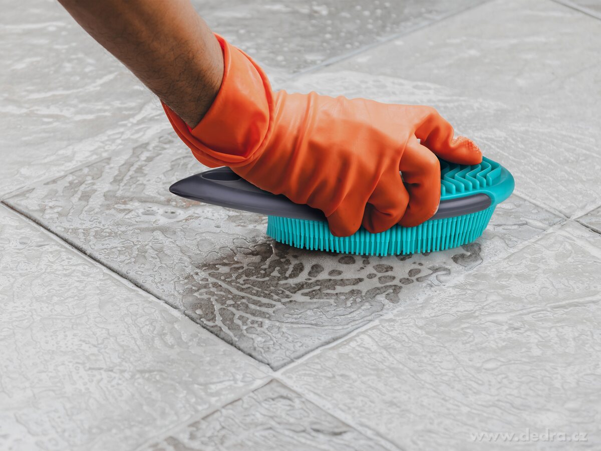 GoEco®, Oboustranný silikonový kartáč na chlupy, praní a úklid, 17 cm, mintový – náhled 3 | Grand Móda