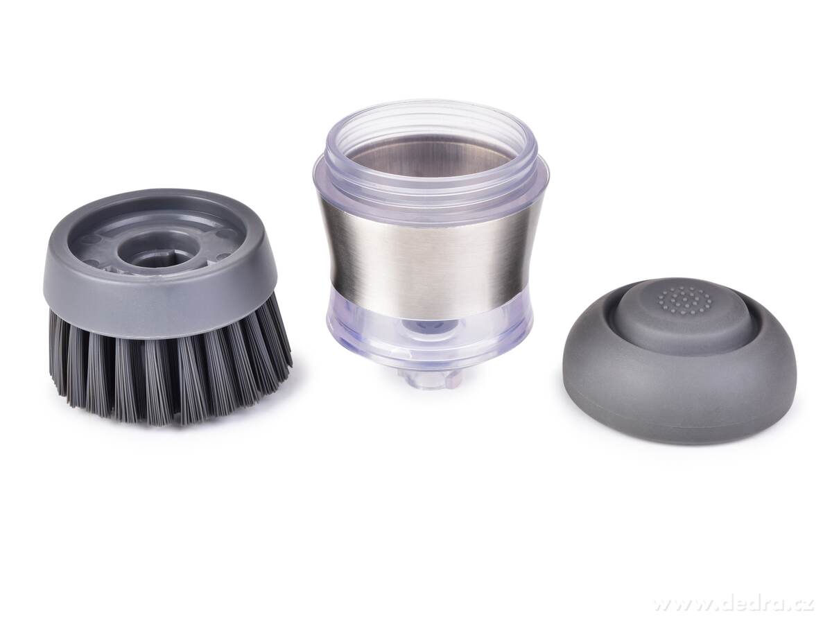 PĚNOKARTÁČ, kartáč s dávkovačem prostředku, na připálené hrnce & pekáče, 50 ml – náhled 6 | Grand Móda