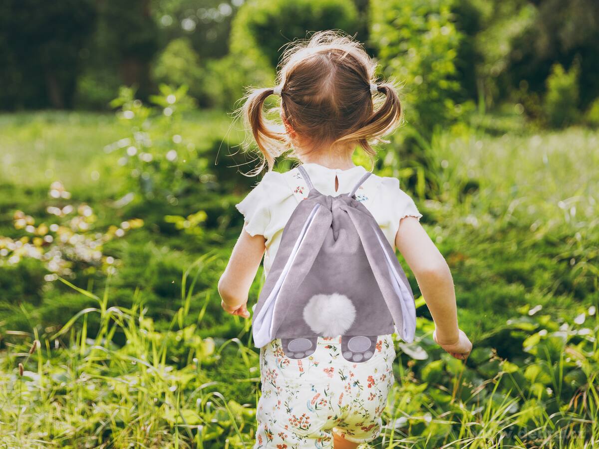 Vak/pytel na záda s roztomilými oušky, ocáskem a tlapkami – náhled 3 | Grand Móda