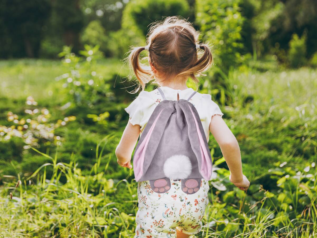 Vak/pytel na záda s roztomilými oušky, ocáskem a tlapkami – náhled 3 | Grand Móda