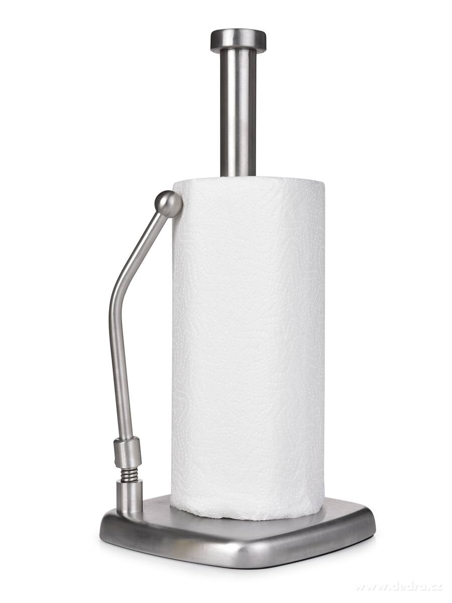 UTĚRKODRŽÁK, Masivní nerezový stojan na kuchyňské utěrky s přítlačným ramenem – náhled 2 | Grand Móda