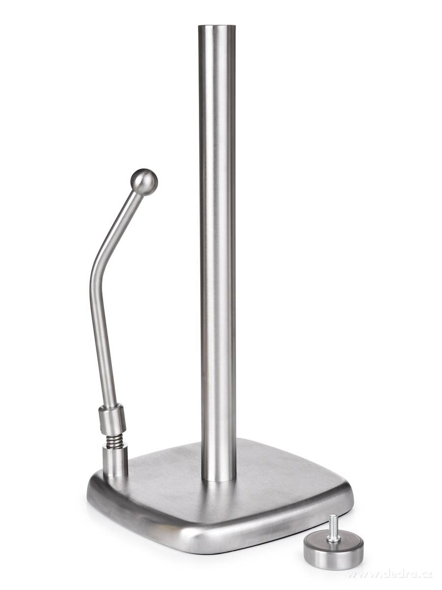 UTĚRKODRŽÁK, Masivní nerezový stojan na kuchyňské utěrky s přítlačným ramenem – náhled 5 | Grand Móda