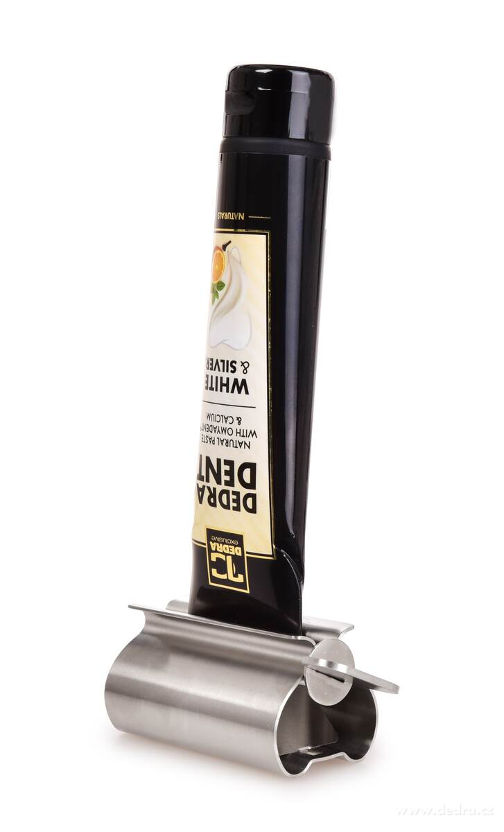 TUBOTLAČKA, Vytlačovací stojan na pasty a krémy, masivní nerezové provedení | Péče o zuby | Grand Móda