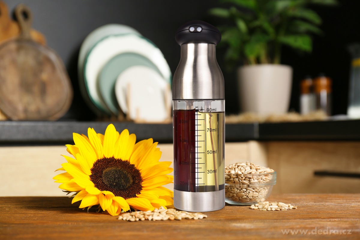 GOURMET, 2v1 dvoukomorový rozprašovač na olej a ocet, 2 × 90 ml – náhled 4 | Grand Móda