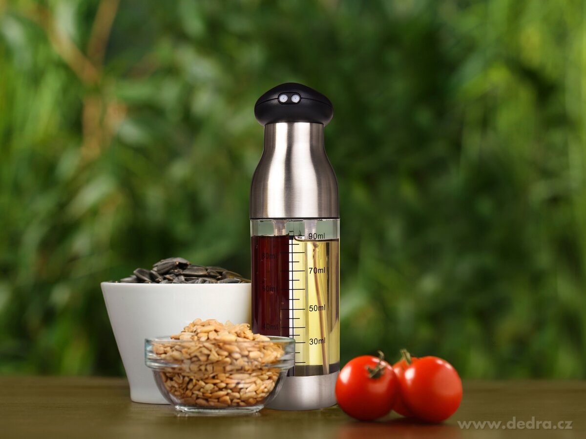 GOURMET, 2v1 dvoukomorový rozprašovač na olej a ocet, 2 × 90 ml – náhled 5 | Grand Móda