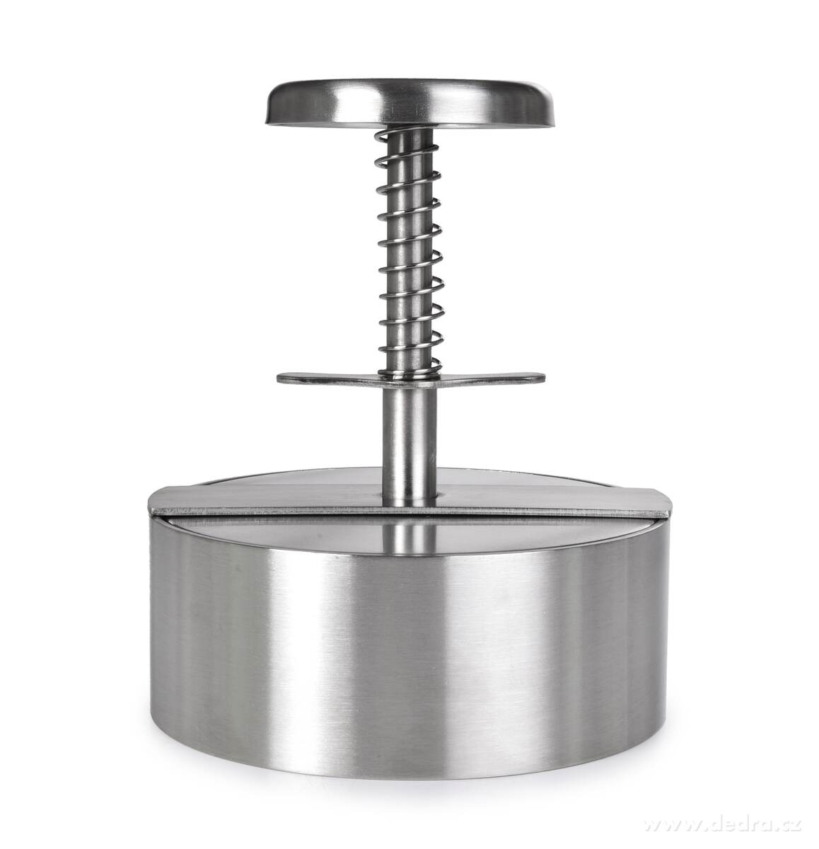 HAMBÁTOR CHEF, nerezový masivní lis na karbanátky, hamburgery a placky – náhled 2 | Grand Móda