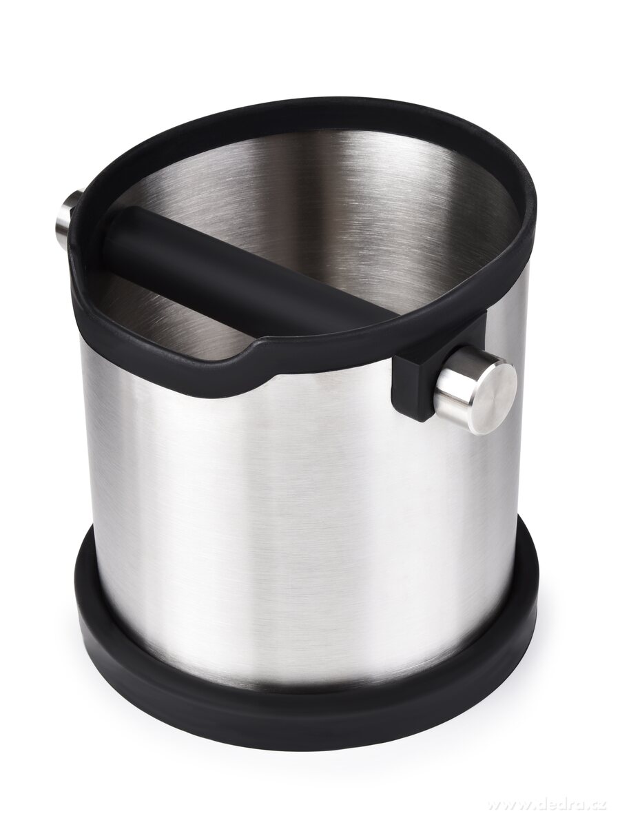 BARISTA, masivní nerezový odklepávač na kávovou sedlinu, kbelíkový knock box pro pákové kávovary | Příprava kávy | Grand Móda