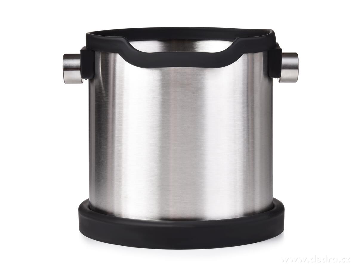 BARISTA, masivní nerezový odklepávač na kávovou sedlinu, kbelíkový knock box pro pákové kávovary – náhled 2 | Grand Móda