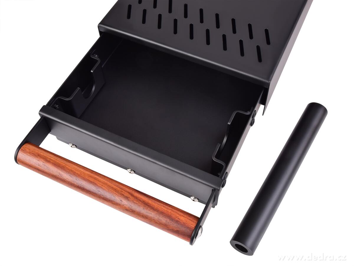 BARISTA, 2v1 ocelový odklepávač na kávovou sedlinu pod pákový kávovar, robustní knock box – náhled 4 | Grand Móda