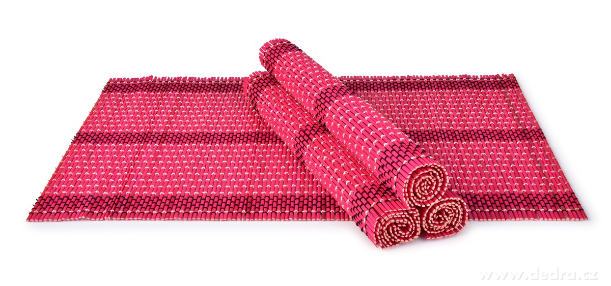 GoEco®, bambusové prostírání 4 ks, 44 × 30 cm, přírodní podložky na stůl – náhled 2 | Grand Móda