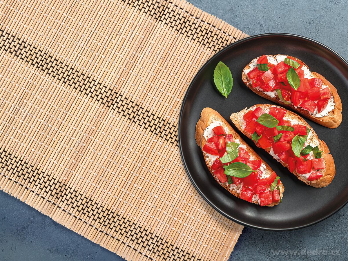 GoEco®, bambusové prostírání 4 ks, 44 × 30 cm, přírodní podložky na stůl – náhled 3 | Grand Móda