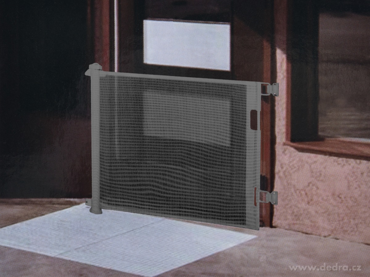 SECURITY, Roletová zatahovací bezpečnostní zábrana pro děti a domácí mazlíčky – náhled 3 | Grand Móda