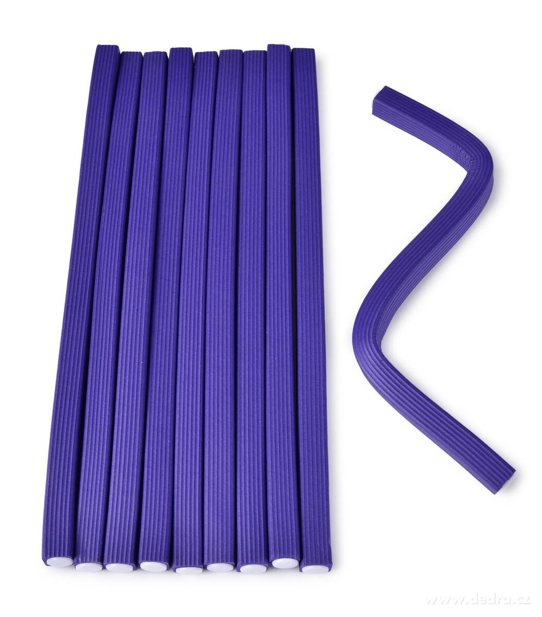 BEAUTY, 10 ks ohebné pěnové natáčky PAPILOTY, 10×10 mm, šetrné k vlasům | Natáčky a barvení vlasů | Grand Móda