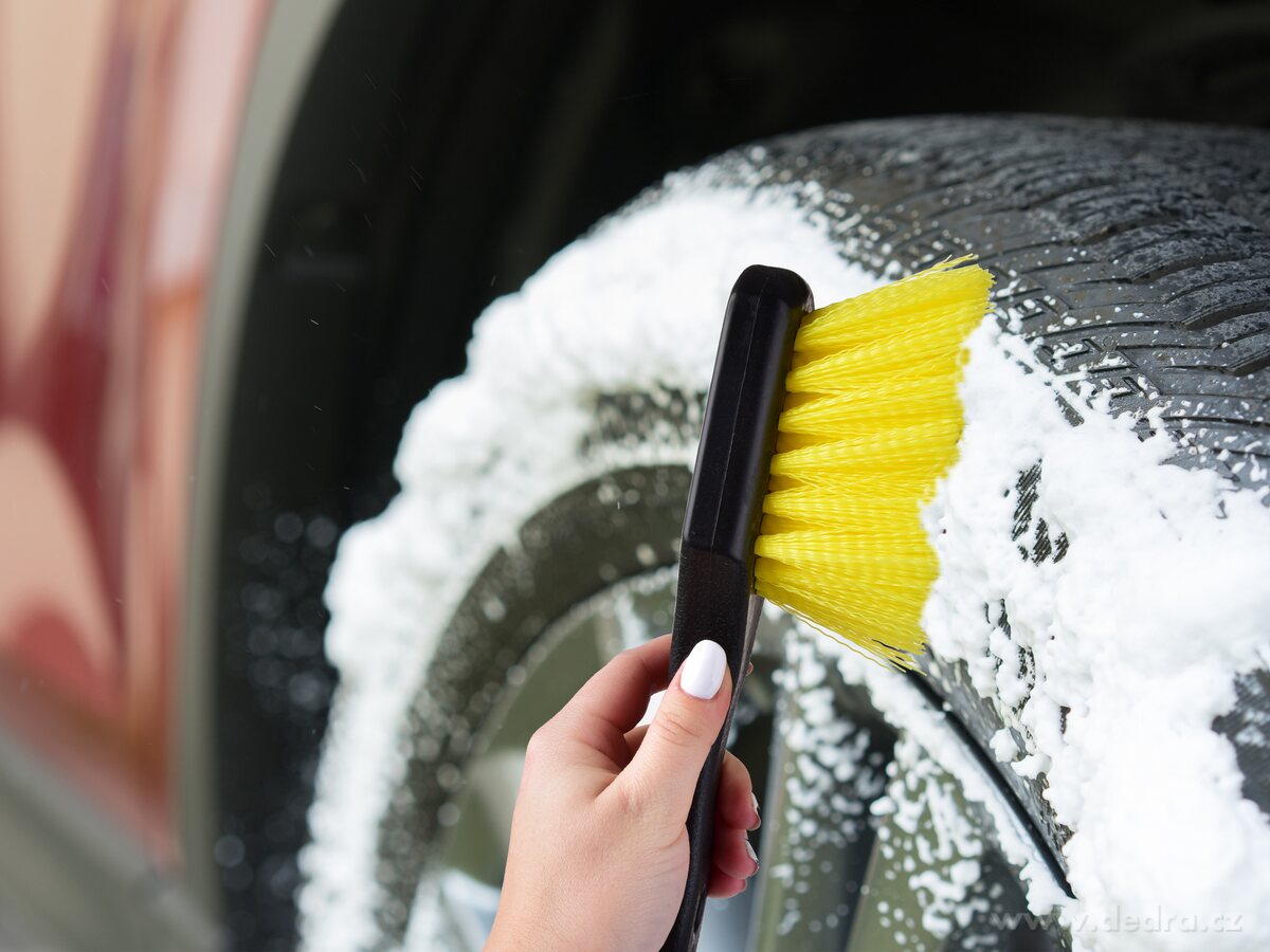 DRIVE, Velký kartáč na mytí kol a disků auta, s rukojetí, 22 cm – náhled 3 | Grand Móda