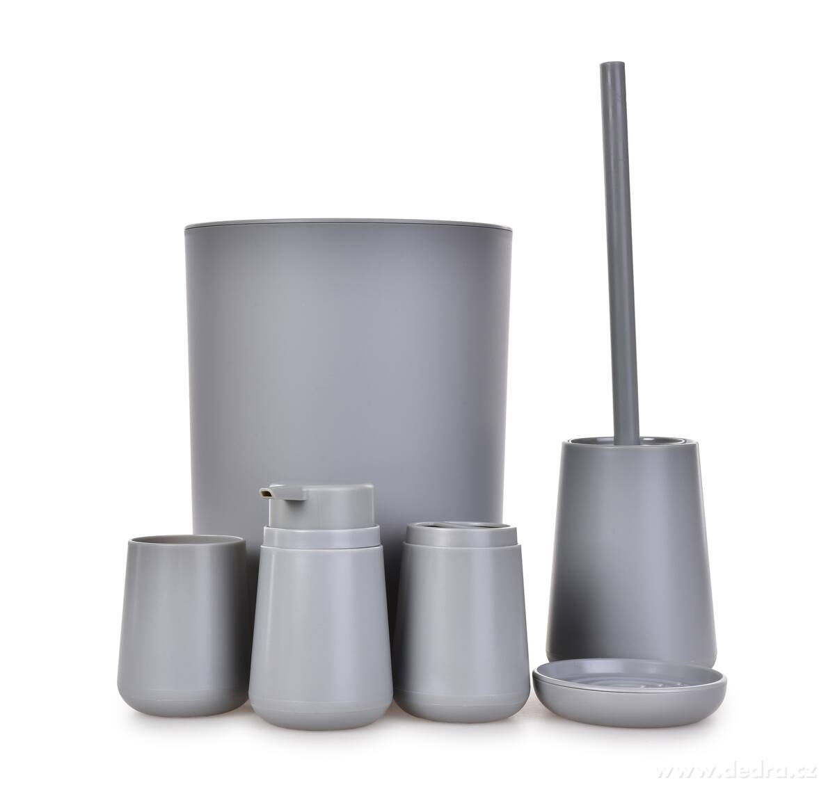 SPA, Sada koupelnových doplňků, 6 dílů, šedý – náhled 2 | Grand Móda