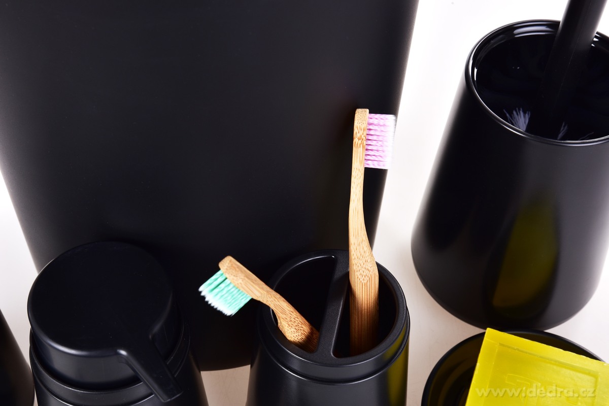 SPA, Sada koupelnových doplňků, 6 dílů, černý – náhled 4 | Grand Móda