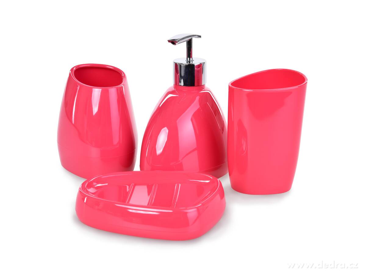 4dílný koupelnový set | MŻdlovníky a dávkovače | Grand Móda