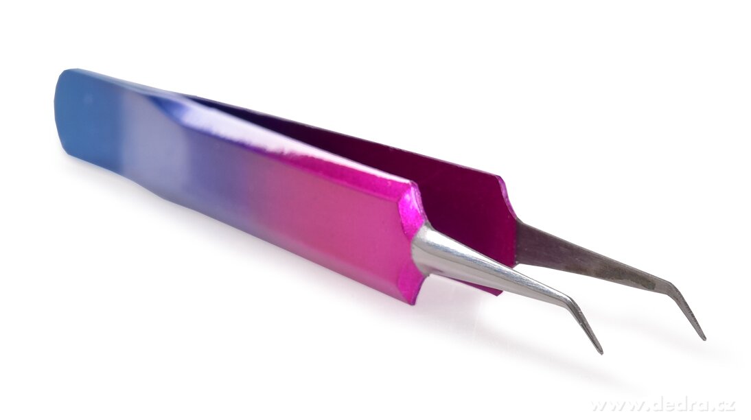 BEAUTY, Pinzeta ohnutá z nerezové oceli, precizní epilace & úprava detailů | Odličovací pomůcky | Grand Móda