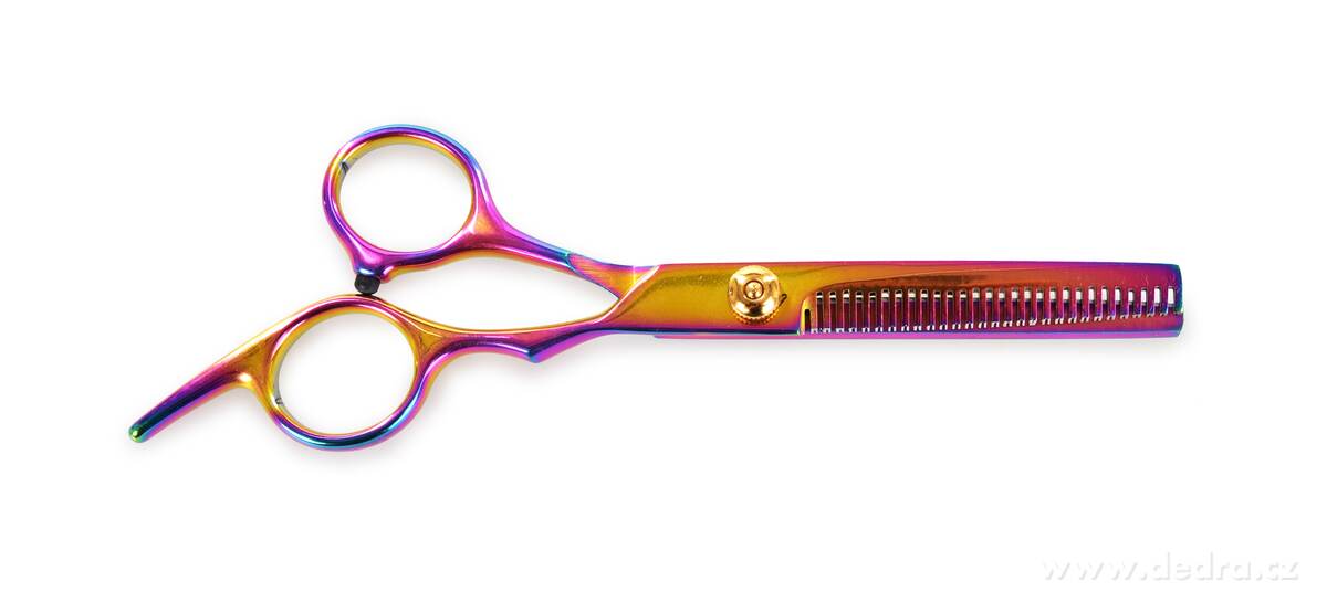 BEAUTY, Kadeřnické prostřihovací efilační nůžky na vlasy 17 cm, pro ztenčení a tvarování účesu – náhled 5 | Grand Móda