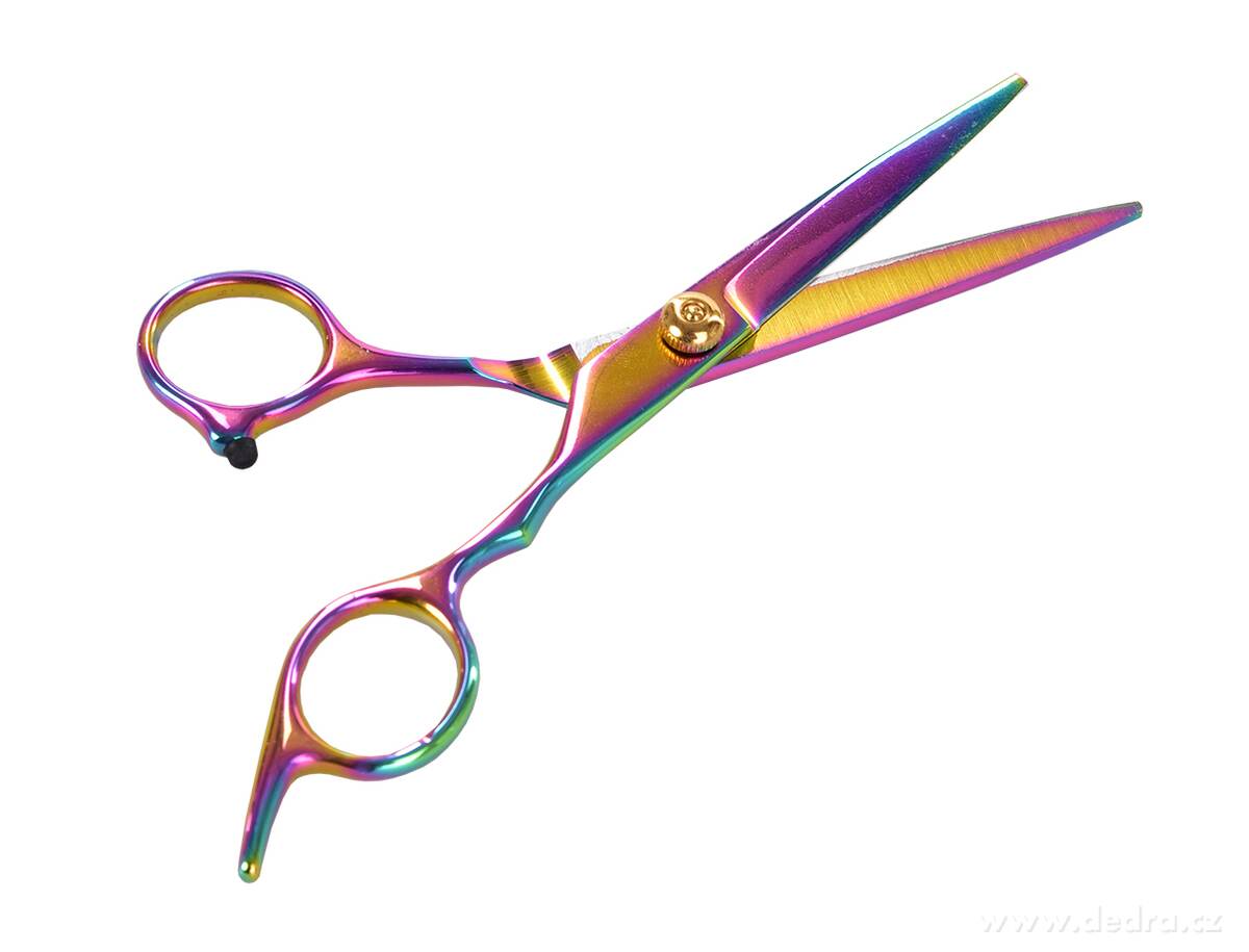 BEAUTY, Kadeřnické nůžky na vlasy, celokovové, 17 cm, pro přesné stříhání a úpravu vlasů