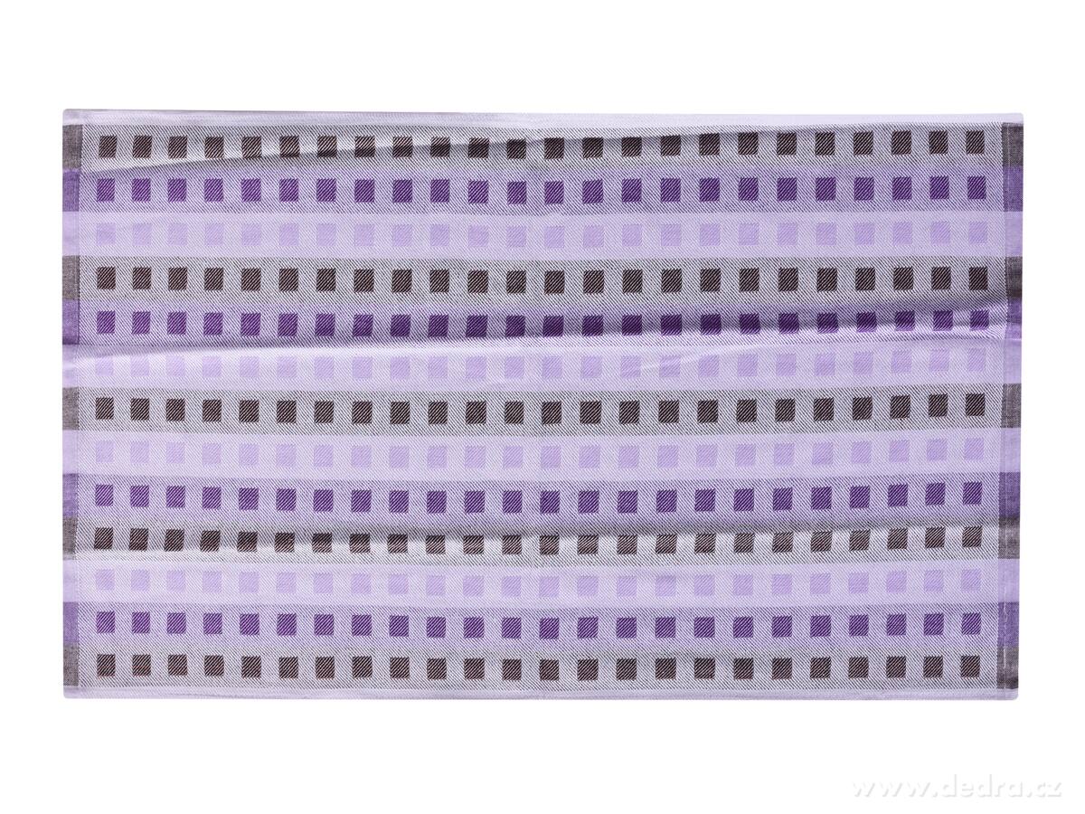 GoEco®, kuchyňská extrasavá utěrka, 100 % bavlna, 40 × 65 cm, fialová – náhled 2 | Grand Móda