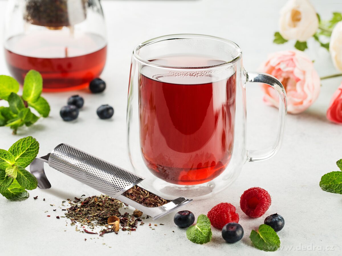 TEA HOUSE, závěsné nerezové sítko na sypaný čaj, délka 14 cm – náhled 3 | Grand Móda