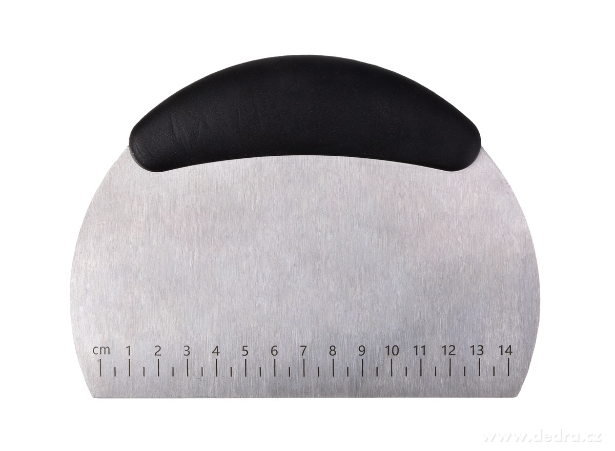 CHEF, 2v1 kráječ těsta a kuchyňská – pekařská špachtle z nerezové oceli, 16 × 11 cm – náhled 2 | Grand Móda