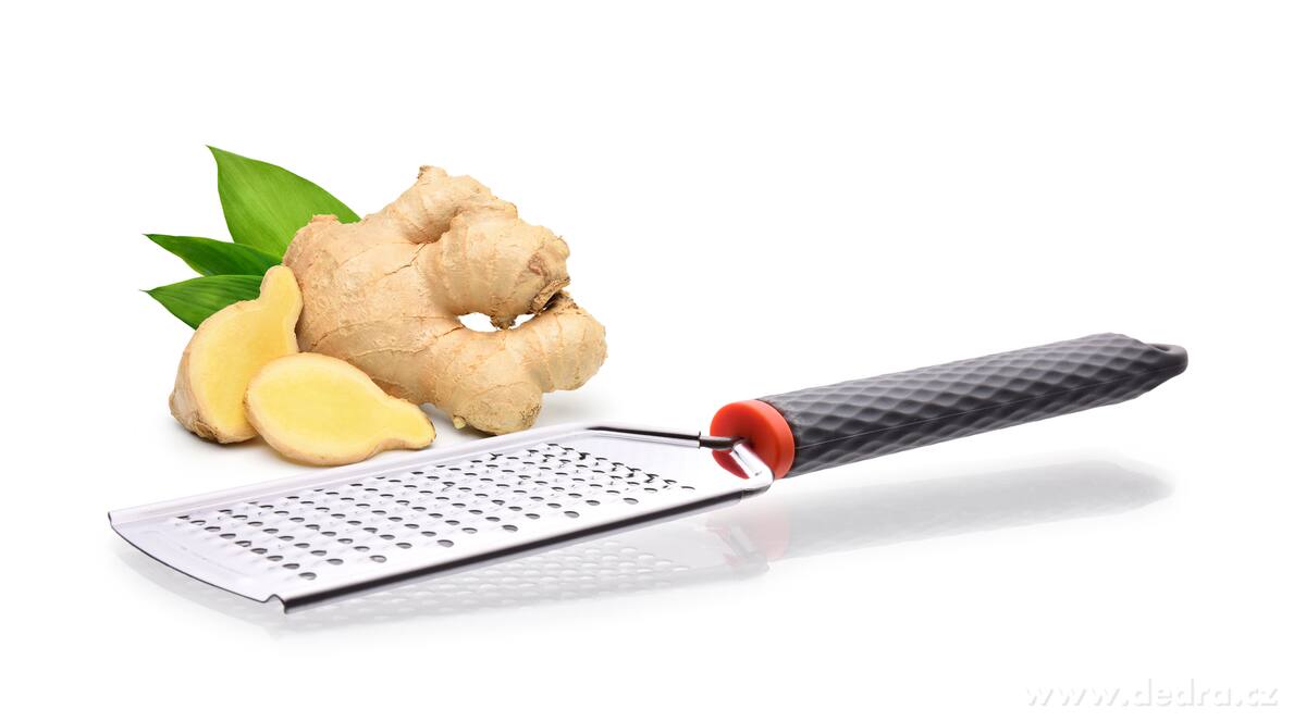 ABS INOX, Nerezové struhadlo 25 cm, jemné strouhání, s ABS rukojetí – náhled 4 | Grand Móda