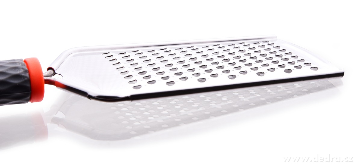 ABS INOX, Nerezové struhadlo 25 cm, jemné strouhání, s ABS rukojetí – náhled 5 | Grand Móda