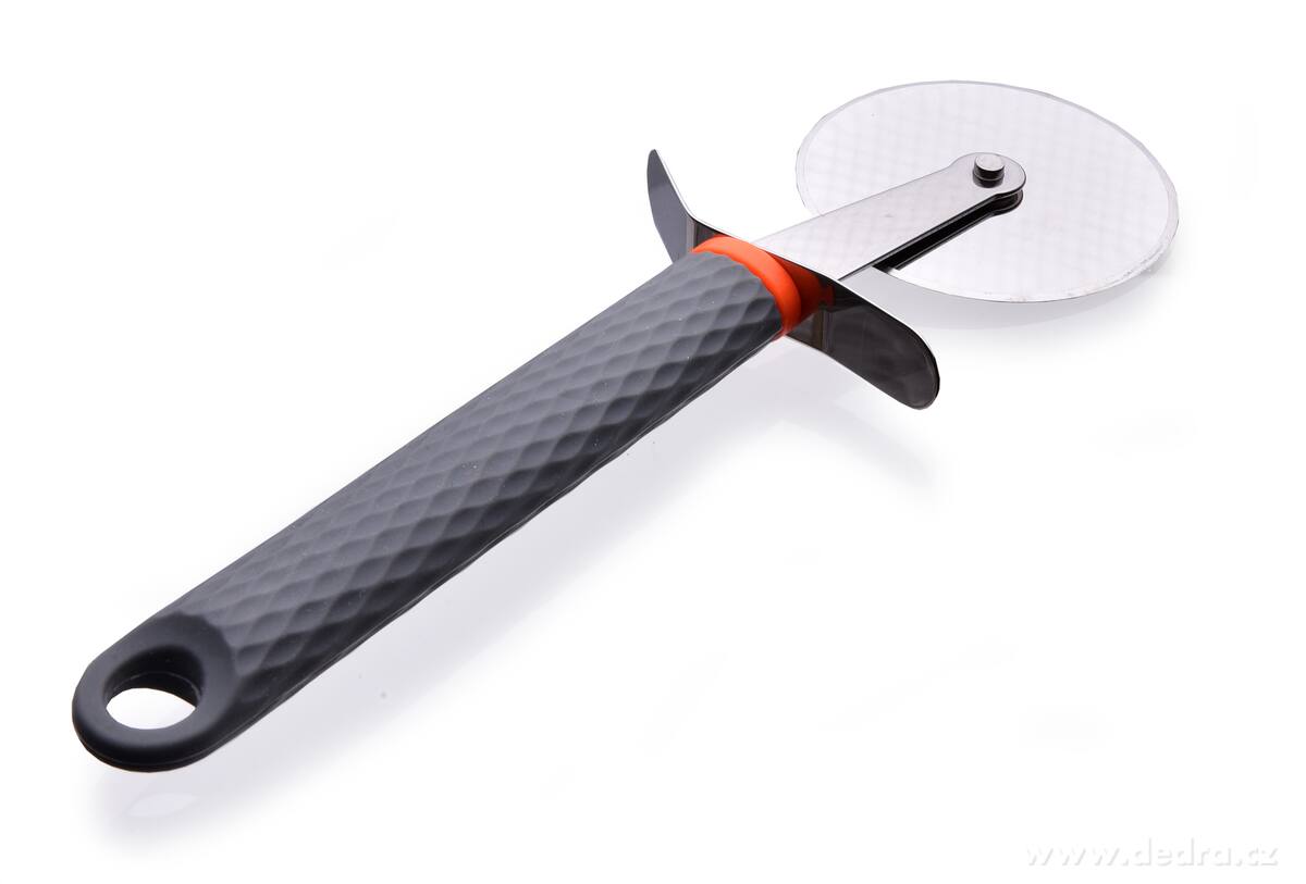 ABS INOX, Kráječ na pizzu 21 cm, nerezový rádlo s ABS rukojetí, na pizzu i těsto – náhled 5 | Grand Móda