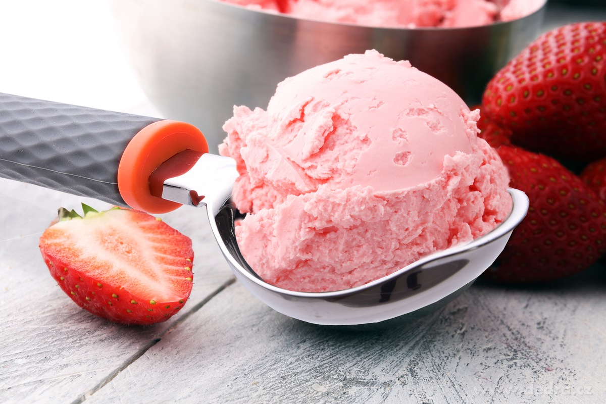 ABS INOX, Nerezová lžíce na zmrzlinu 20 cm, s ABS rukojetí – náhled 3 | Grand Móda