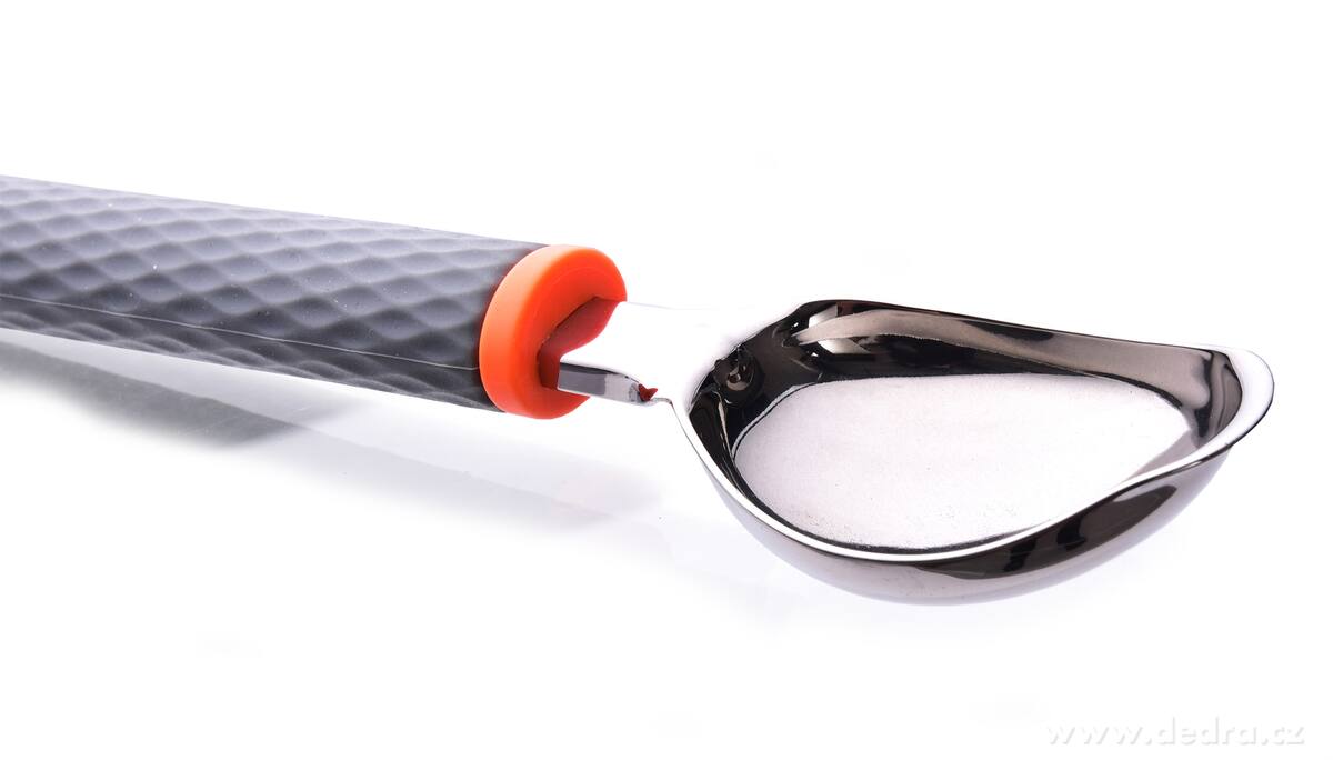 ABS INOX, Nerezová lžíce na zmrzlinu 20 cm, s ABS rukojetí – náhled 6 | Grand Móda