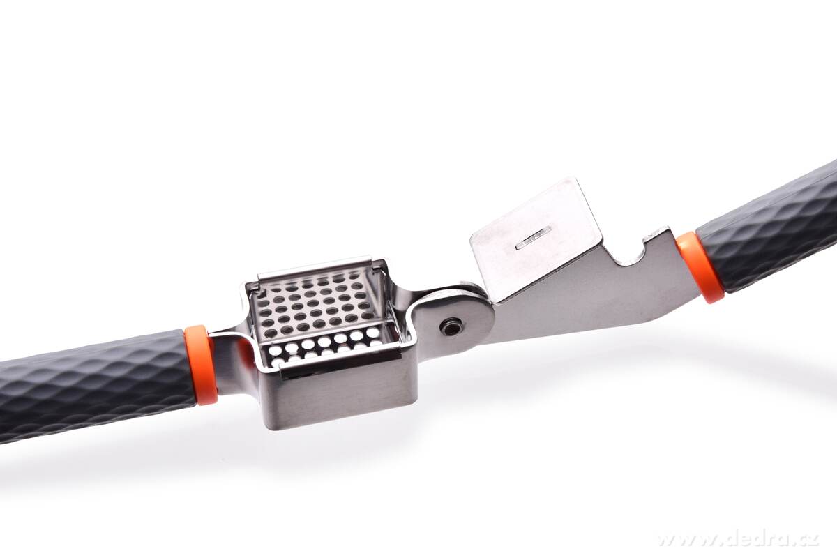 ABS INOX, Lis na česnek 20 cm, s ABS rukojetí, nerezový – náhled 3 | Grand Móda
