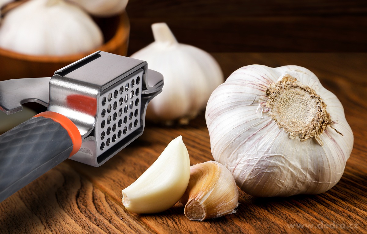 ABS INOX, Lis na česnek 20 cm, s ABS rukojetí, nerezový – náhled 4 | Grand Móda