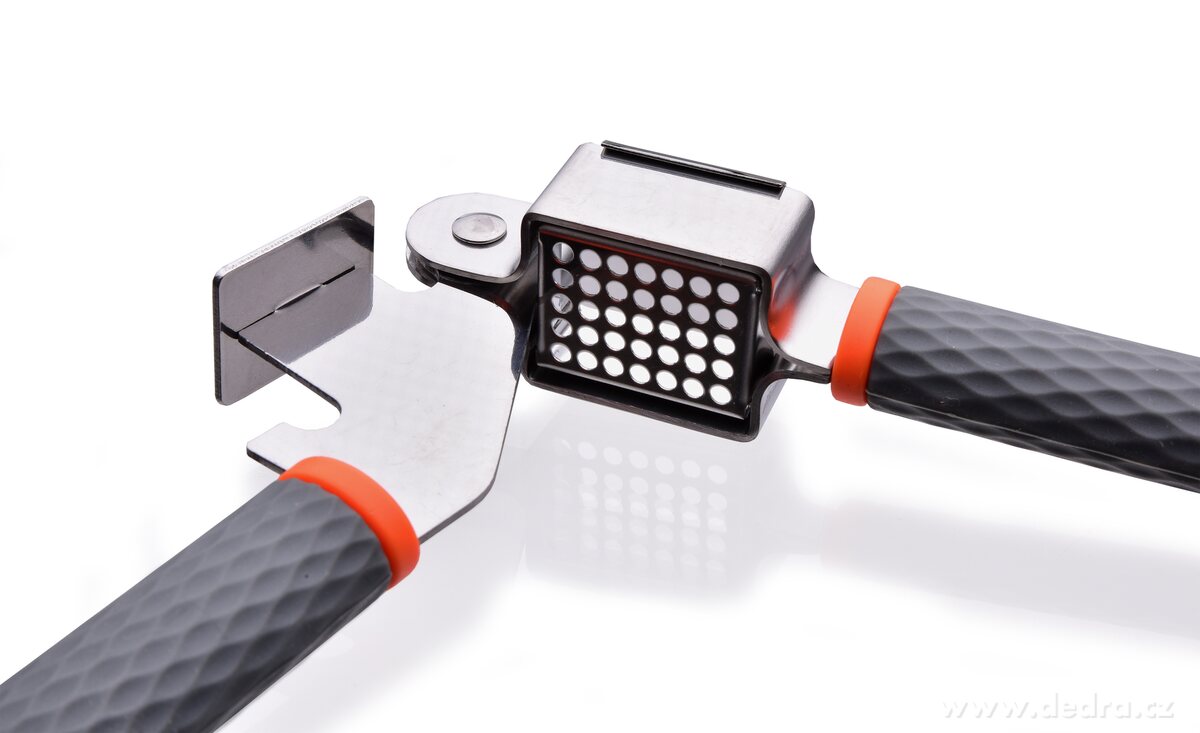 ABS INOX, Lis na česnek 20 cm, s ABS rukojetí, nerezový – náhled 5 | Grand Móda