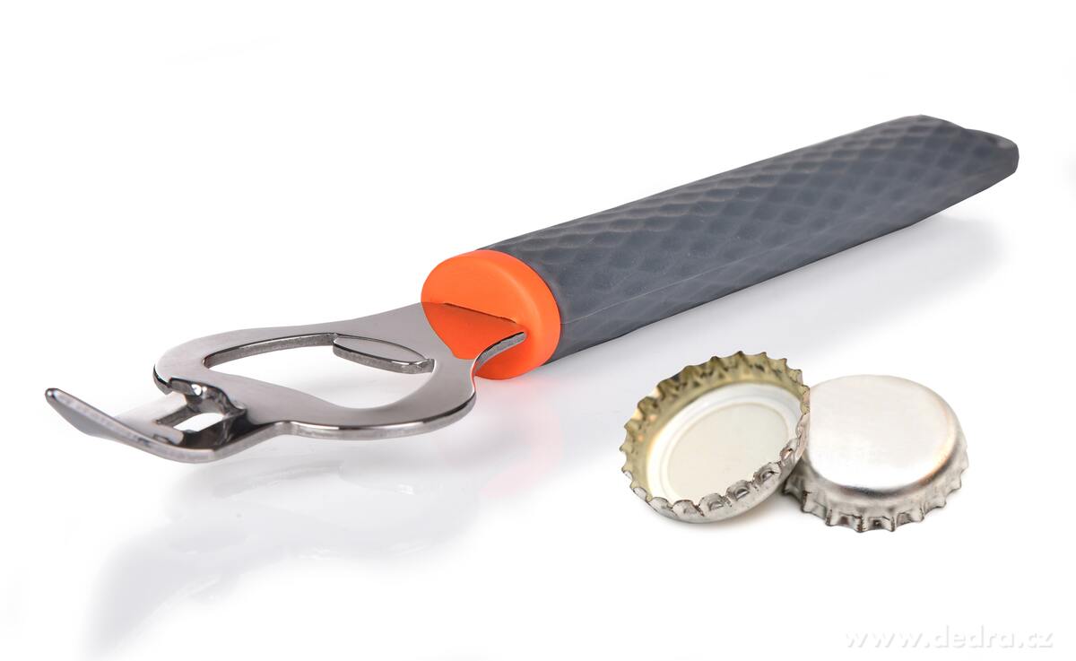 ABS INOX, Nerezový otvírák 20 cm, na lahve a plechovky, s ABS rukojetí – náhled 4 | Grand Móda