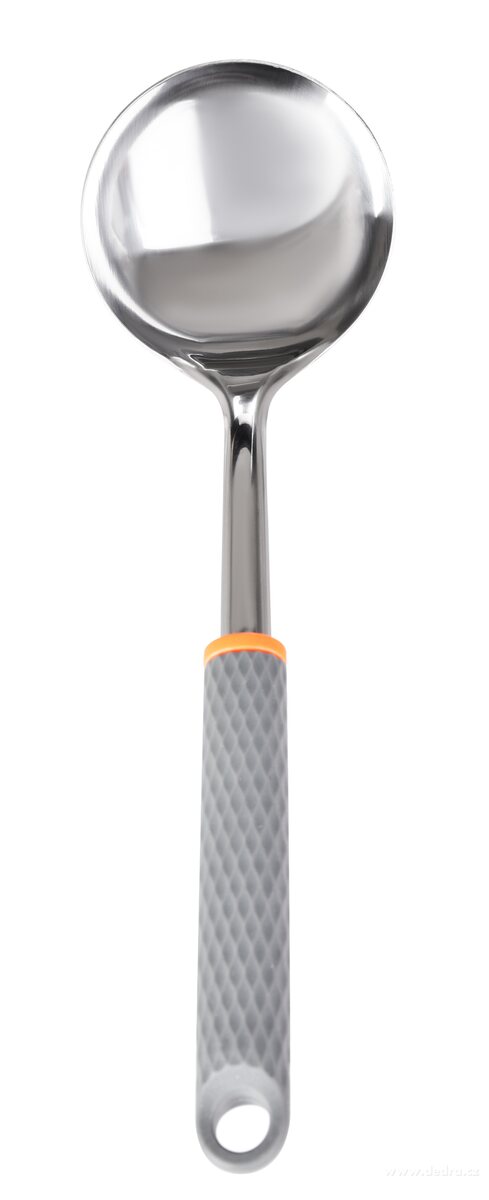 ABS INOX, nerezová naběračka s ergonomickou rukojetí, 31 cm | Obracečky a nabďračky | Grand Móda