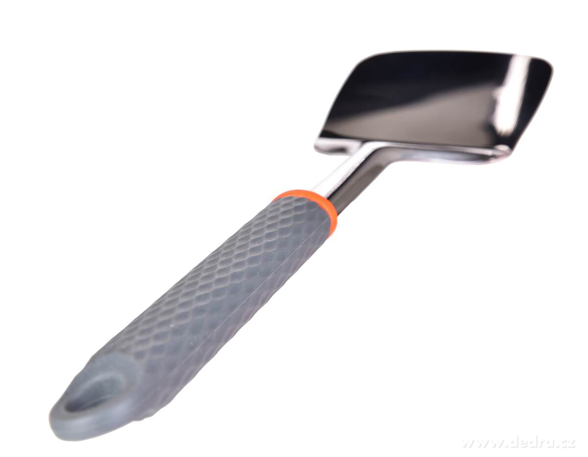 ABS INOX, nerezová obracečka – lopatka s ergonomickou rukojetí, 34 cm – náhled 5 | Grand Móda