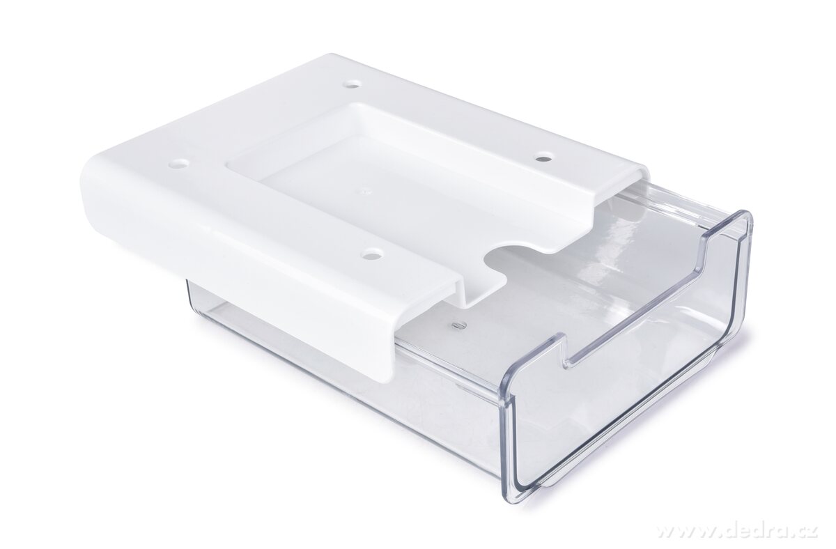 FRIGO, výsuvný šuplík do lednice 16, 5 cm, transparentní nalepovací organizér do chladničky – náhled 5 | Grand Móda