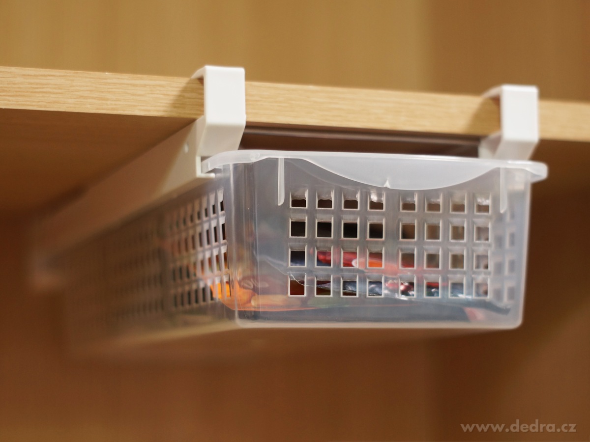 PRAKTIK, 36–45 cm, nastavitelný výsuvný závěsný košík – náhled 4 | Grand Móda