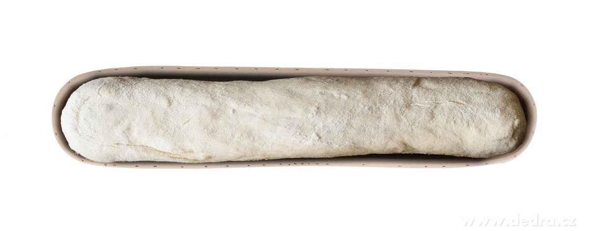 GoEco®, 44 cm dřevěná ošatka na bagetu s látkovým potahem – náhled 5 | Grand Móda