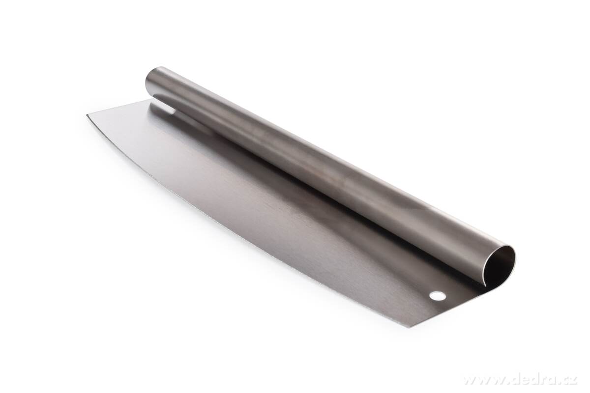 PIZZA, kolébkový nůž 35 cm, na krájení pizzy s ochranným krytem – náhled 2 | Grand Móda