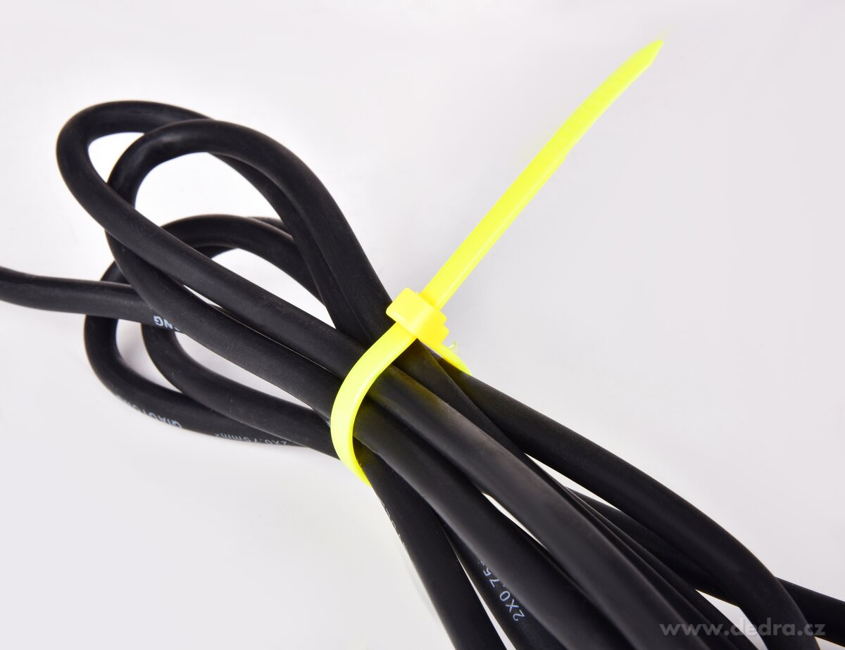 HOBBY, 100 ks opakovaně použitelné stahovací pásky, rozepínací zip pásky, mix barev – náhled 3 | Grand Móda