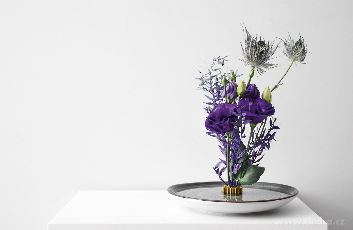 IKEBANA, Aranžovací napichovací ježek na květiny, Ø 6 cm, 450 g – náhled 3 | Grand Móda