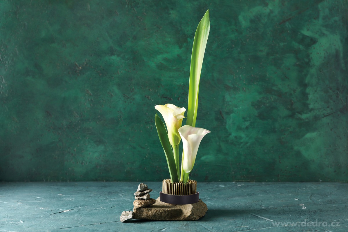 IKEBANA, Aranžovací napichovací ježek na květiny, Ø 9 cm, 1 kg – náhled 3 | Grand Móda