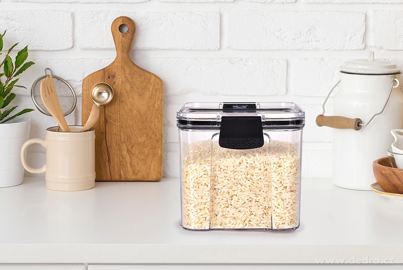 HERMETIC, 700 ml, dóza na sypké potraviny se silikonovým těsněním – náhled 3 | Grand Móda