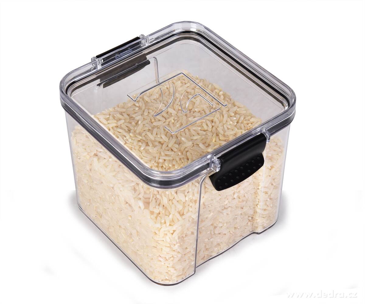 HERMETIC, 700 ml, dóza na sypké potraviny se silikonovým těsněním – náhled 6 | Grand Móda